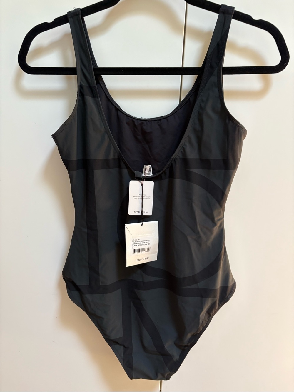 Totême Black Monogram Swimsuit (NWT) - Picture 5 of 5